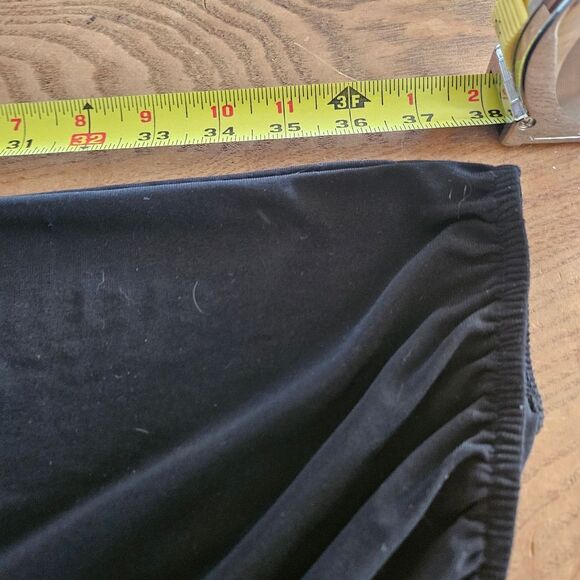 GUESS Strapless Black Sheath Jumpsuit Women’s Classic Cocktail One-Piece Large - Picture 5 of 7